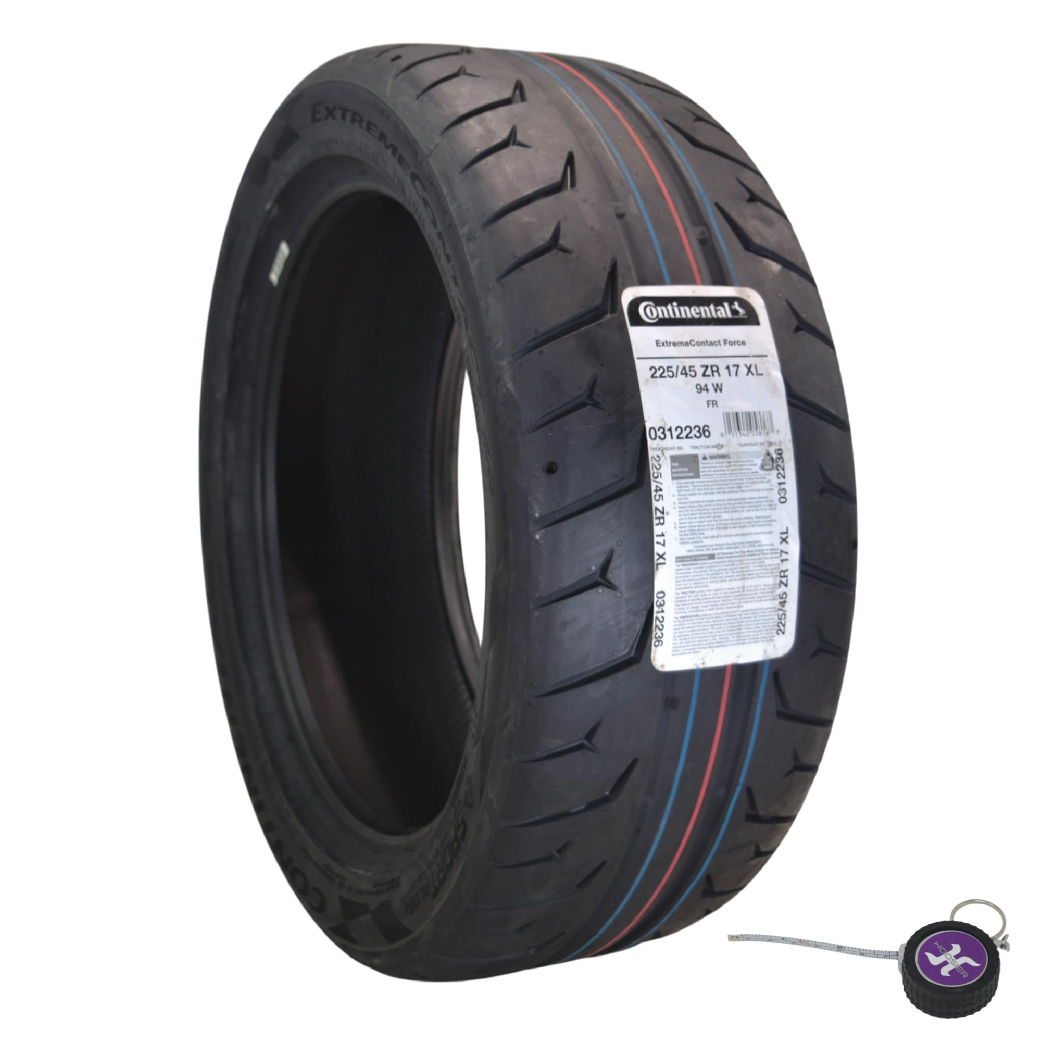 Amazon.com: Conti Hoosier 225/45ZR17 94W XL Contact Force Track